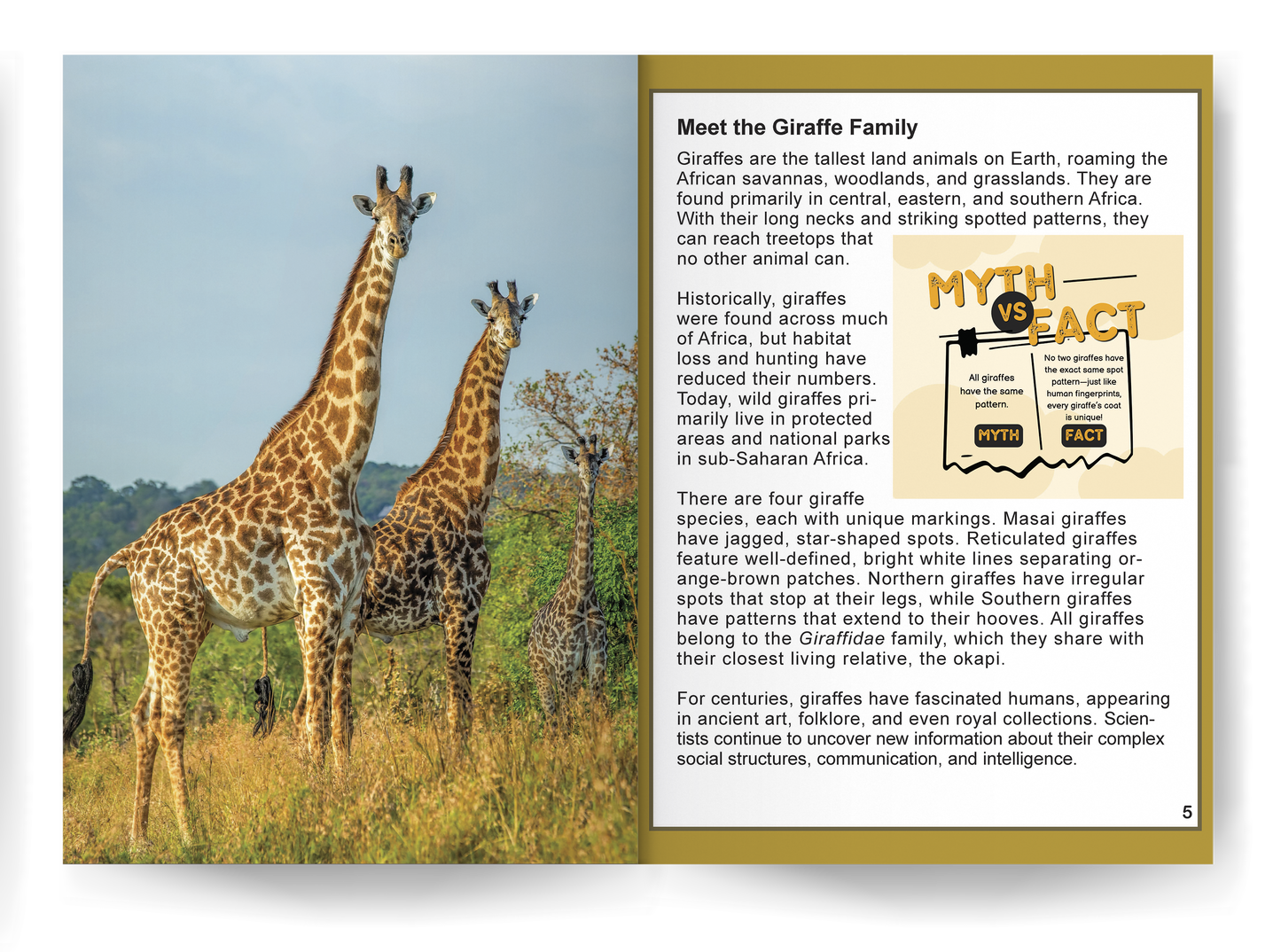Giraffe: Fascinating Animal Facts for Kids (This Incredible Planet)