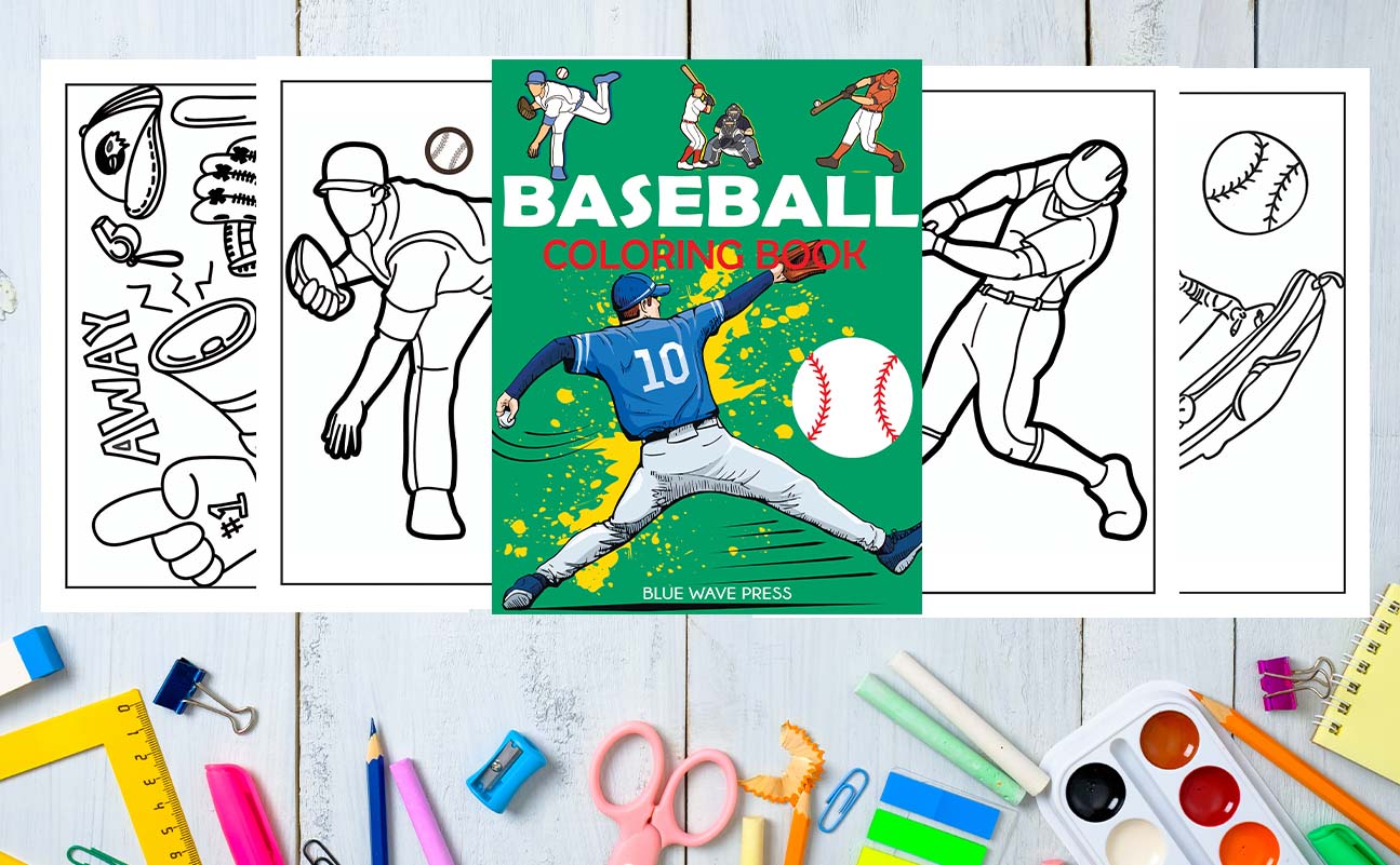 Baseball Coloring Book