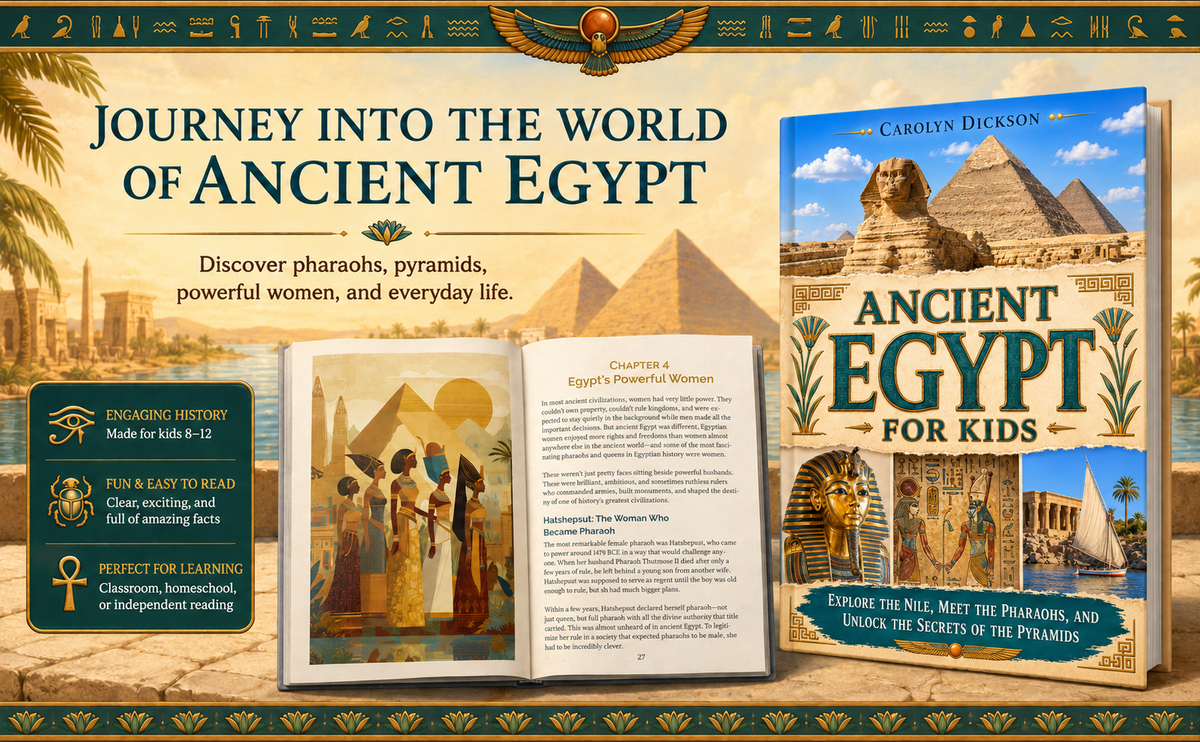 Ancient Egypt for Kids: Explore the Nile, Meet the Pharaohs, and Unlock the Secrets of the Pyramids (History Explorers)
