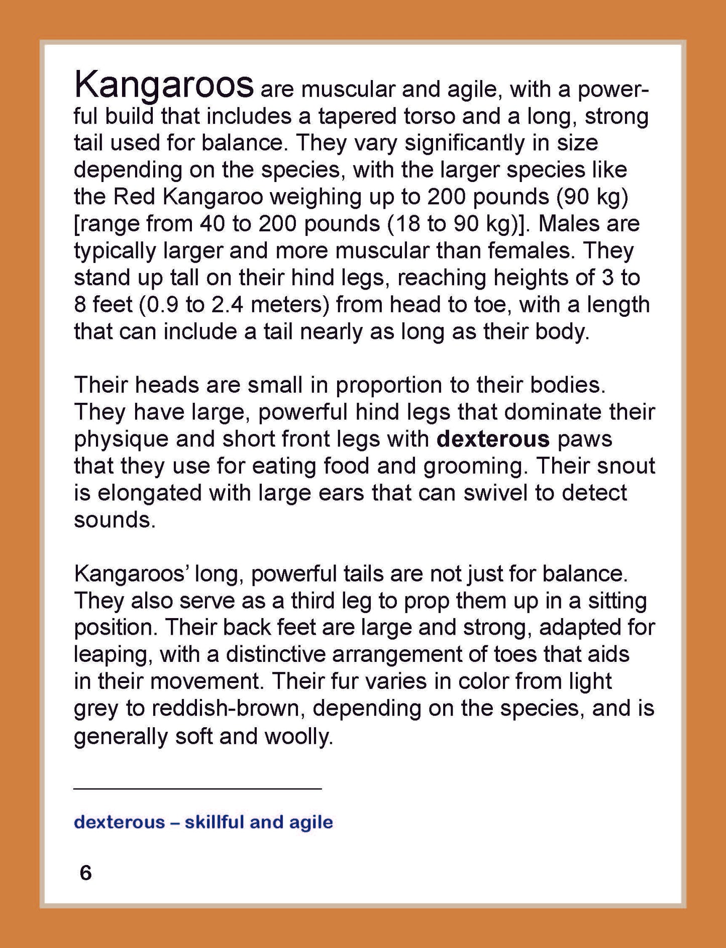 Kangaroo: Fascinating Animal Facts for Kids (This Incredible Planet)