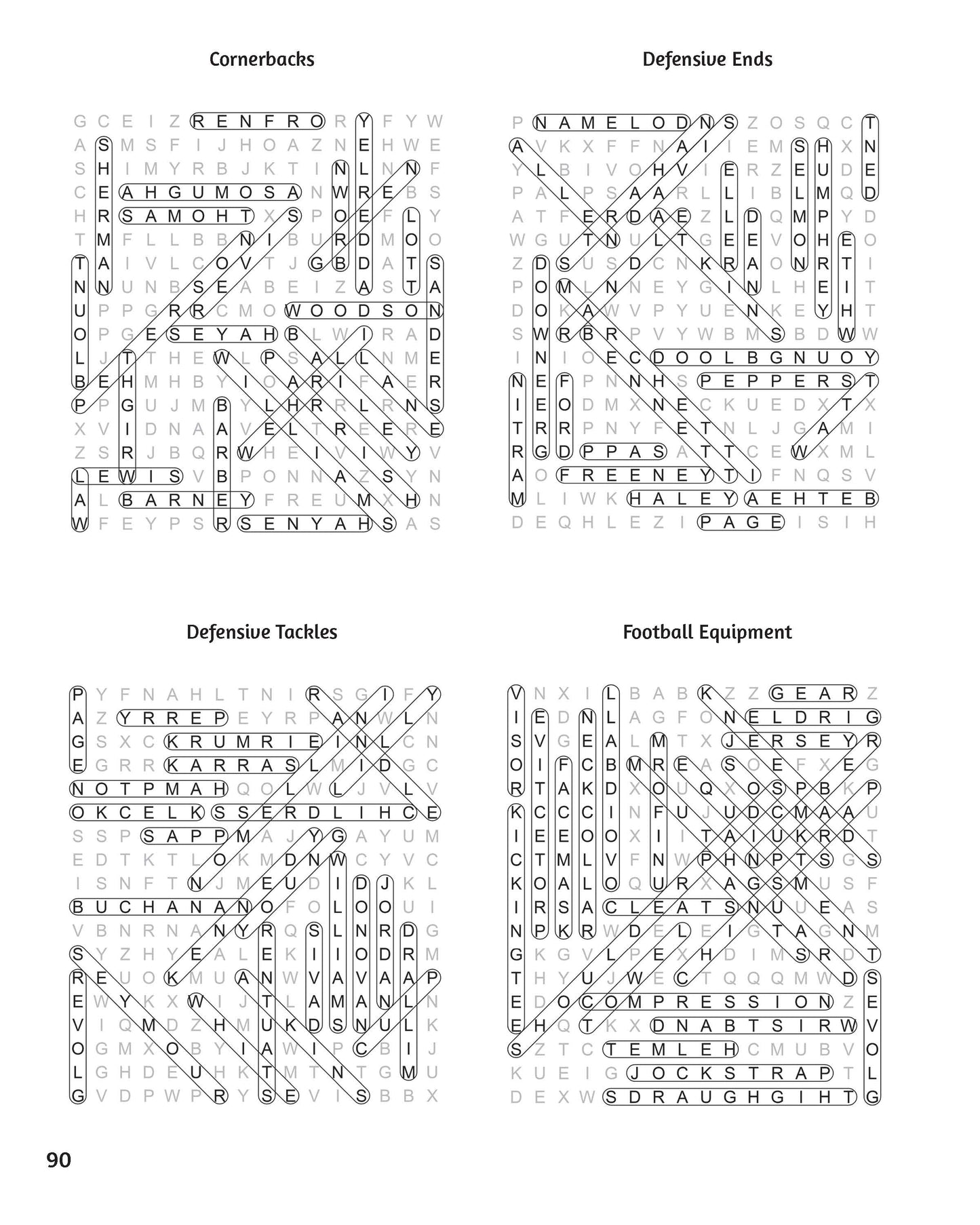 Football Puzzle Book: Crosswords, Word Search, Word Scrambles, Trivia Questions
