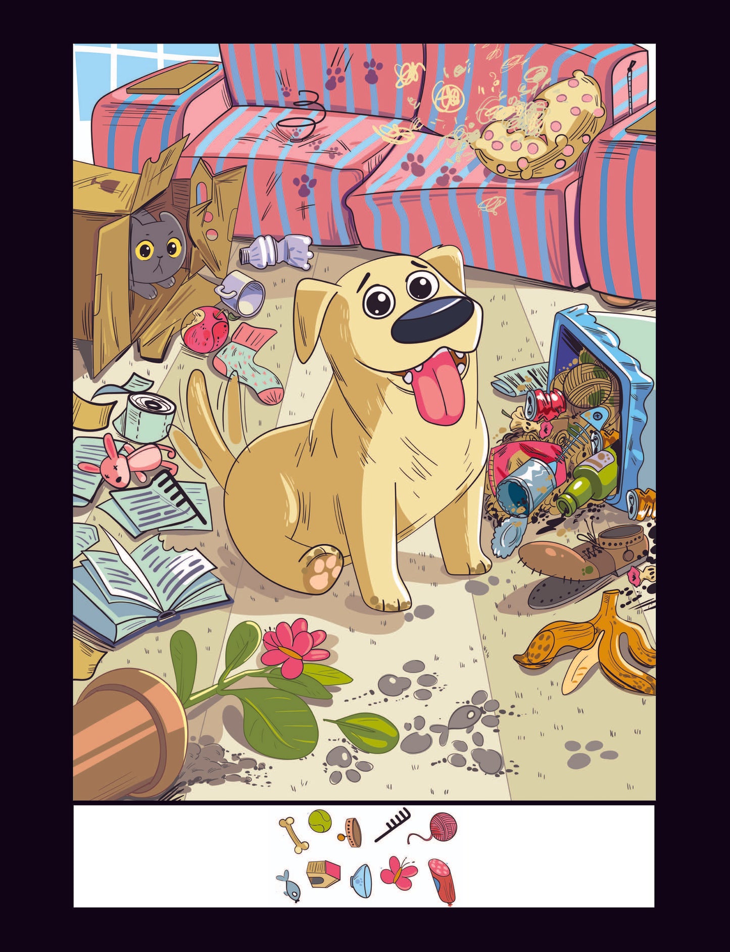 Hidden Objects Activity Book: A Search and Find Book for Kids and Adults