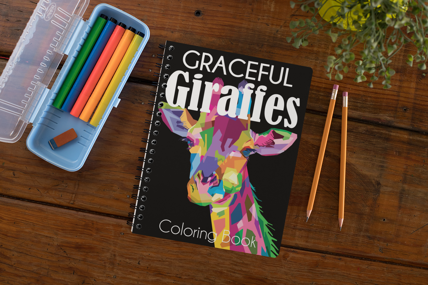 Graceful Giraffe Coloring Book
