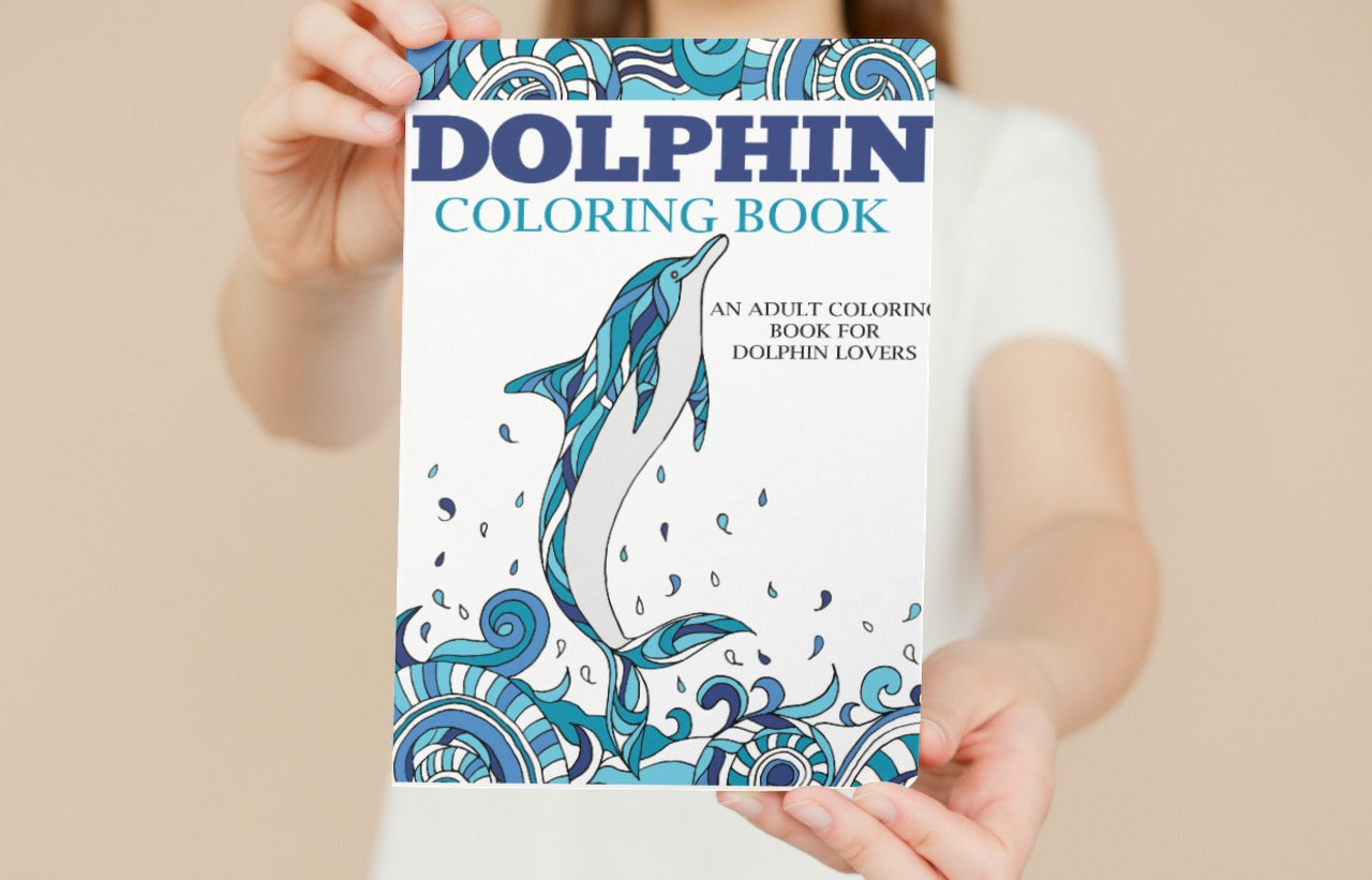 Dolphin Coloring Book