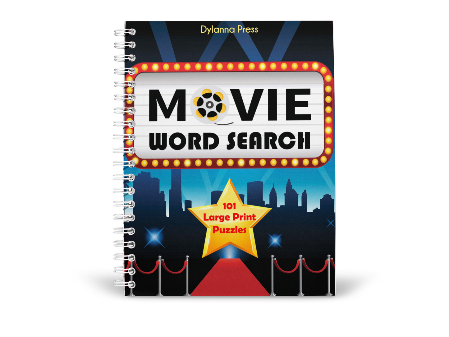 Movie Word Search: 101 Large Print Puzzles