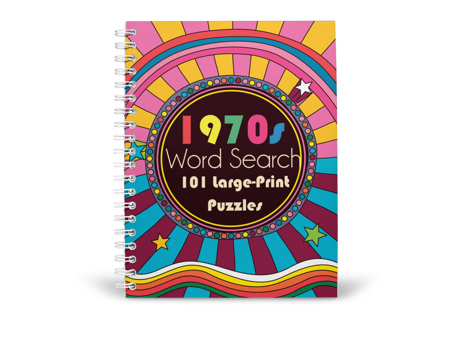1970s Word Search: Seventies Word Games with 101 Large-Print Puzzles