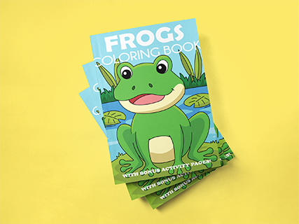 Frog Coloring Book