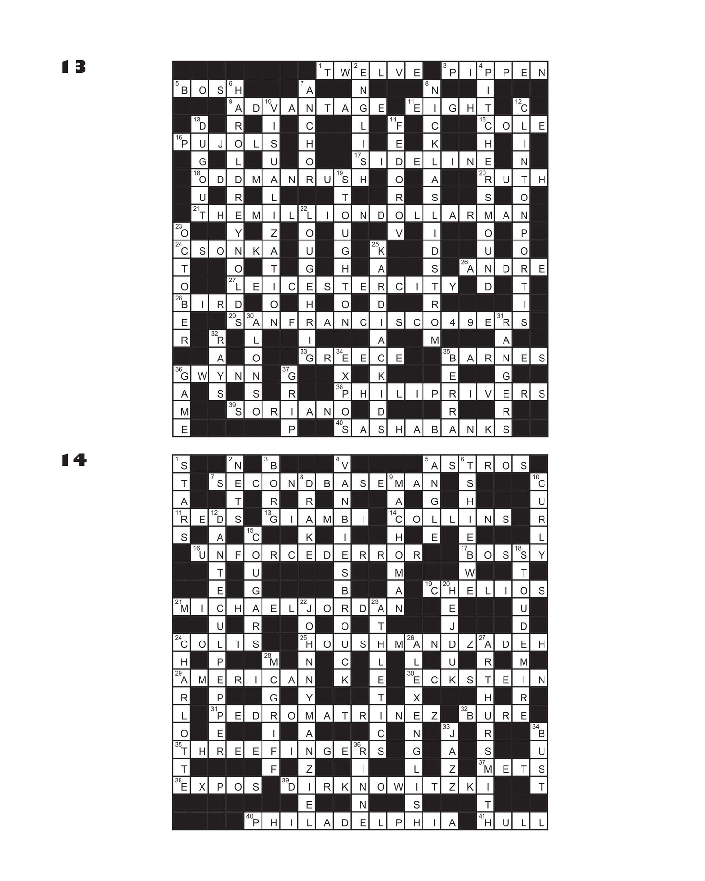 Sports Crosswords: Test Your Knowledge of Sports History and Trivia