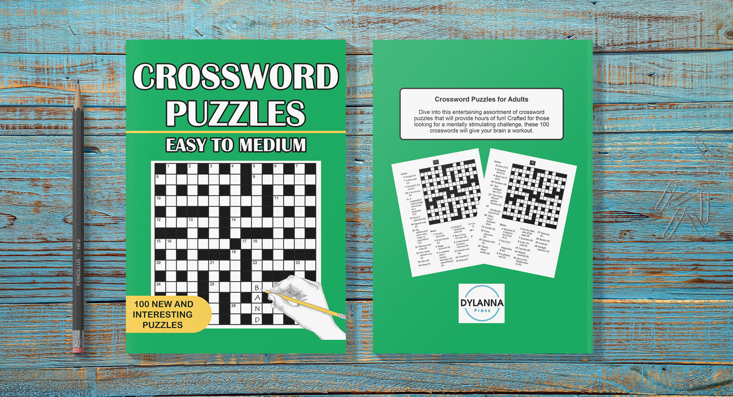 Crossword Puzzles Easy to Medium