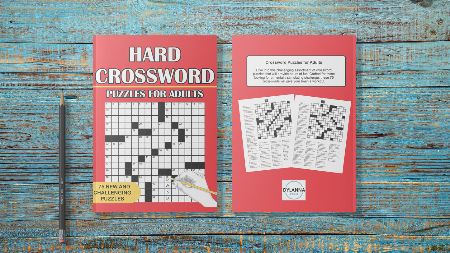 Hard Crossword Puzzles for Adults