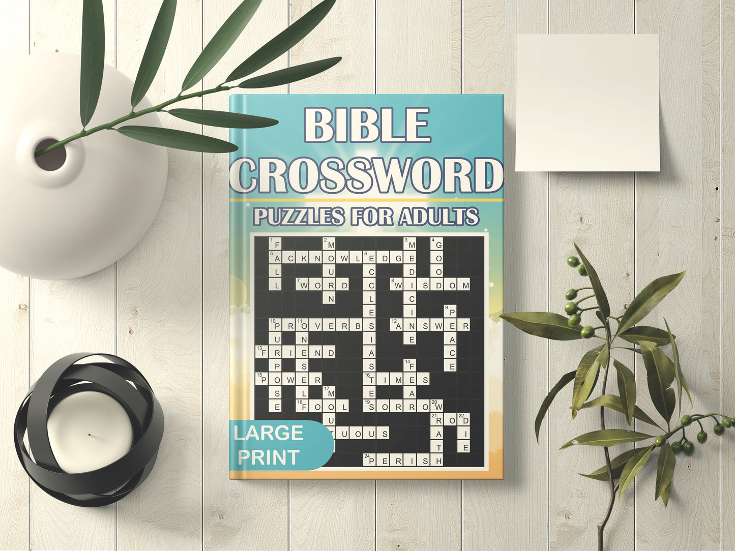Bible Crossword Puzzles for Adults