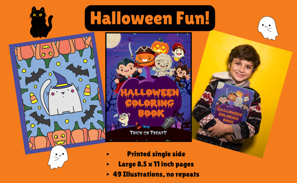 Halloween Coloring Book