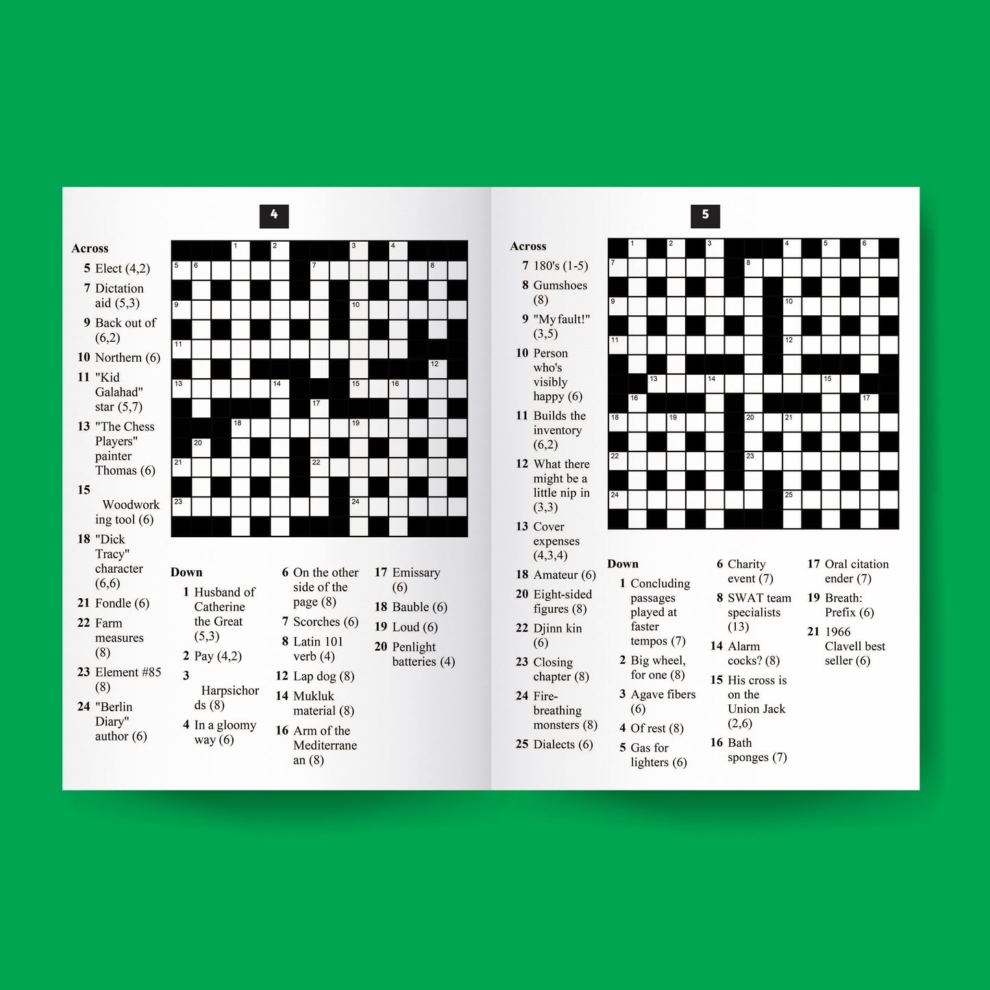 Crossword Puzzles Easy to Medium