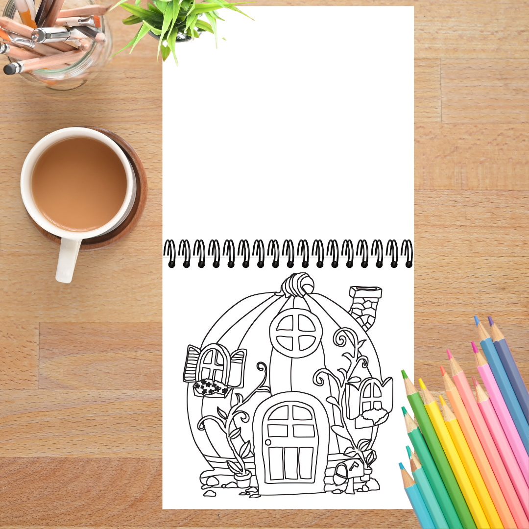 Cozy Hygge: Bold and Easy Coloring Book