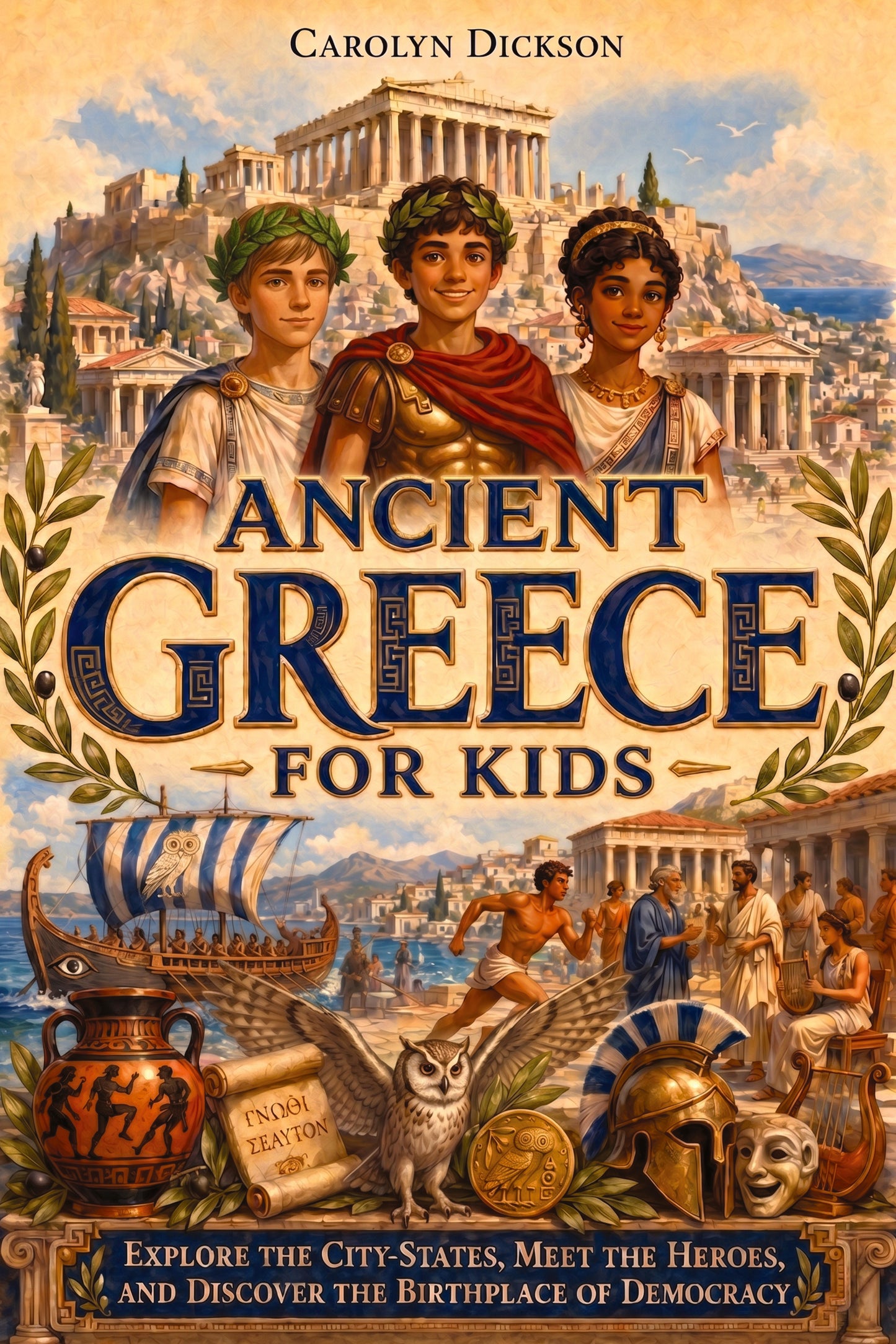 Ancient Greece for Kids: Explore the City-States, Meet the Heroes, and Discover the Birthplace of Democracy
