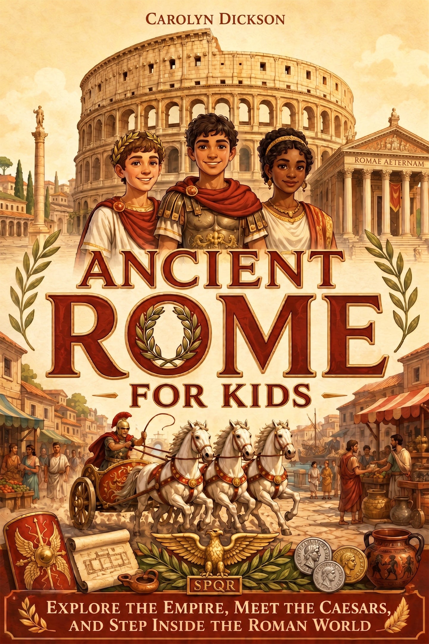 Ancient Rome for Kids: Explore the Empire, Meet the Caesars, and Step Inside the Roman World