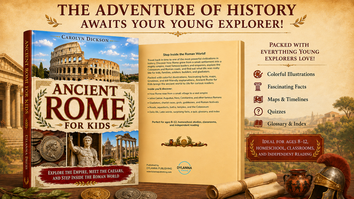 Ancient Rome for Kids: Explore the Empire, Meet the Caesars, and Step Inside the Roman World