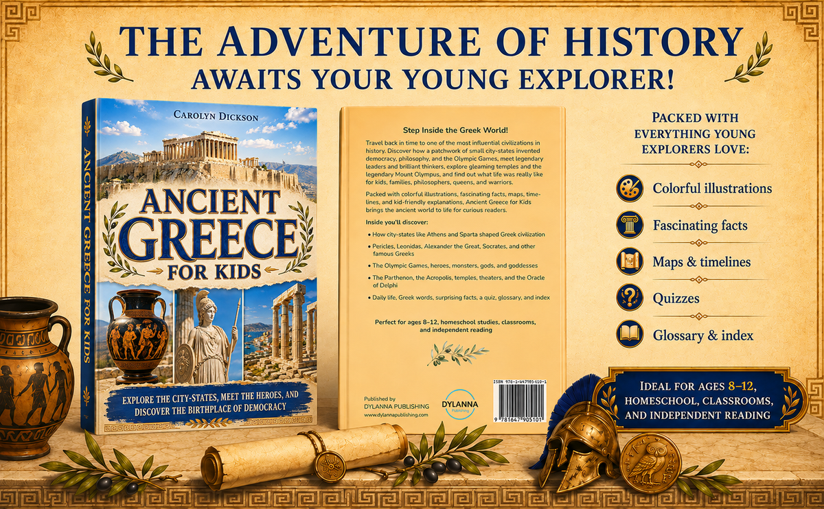 Ancient Greece for Kids: Explore the City-States, Meet the Heroes, and Discover the Birthplace of Democracy