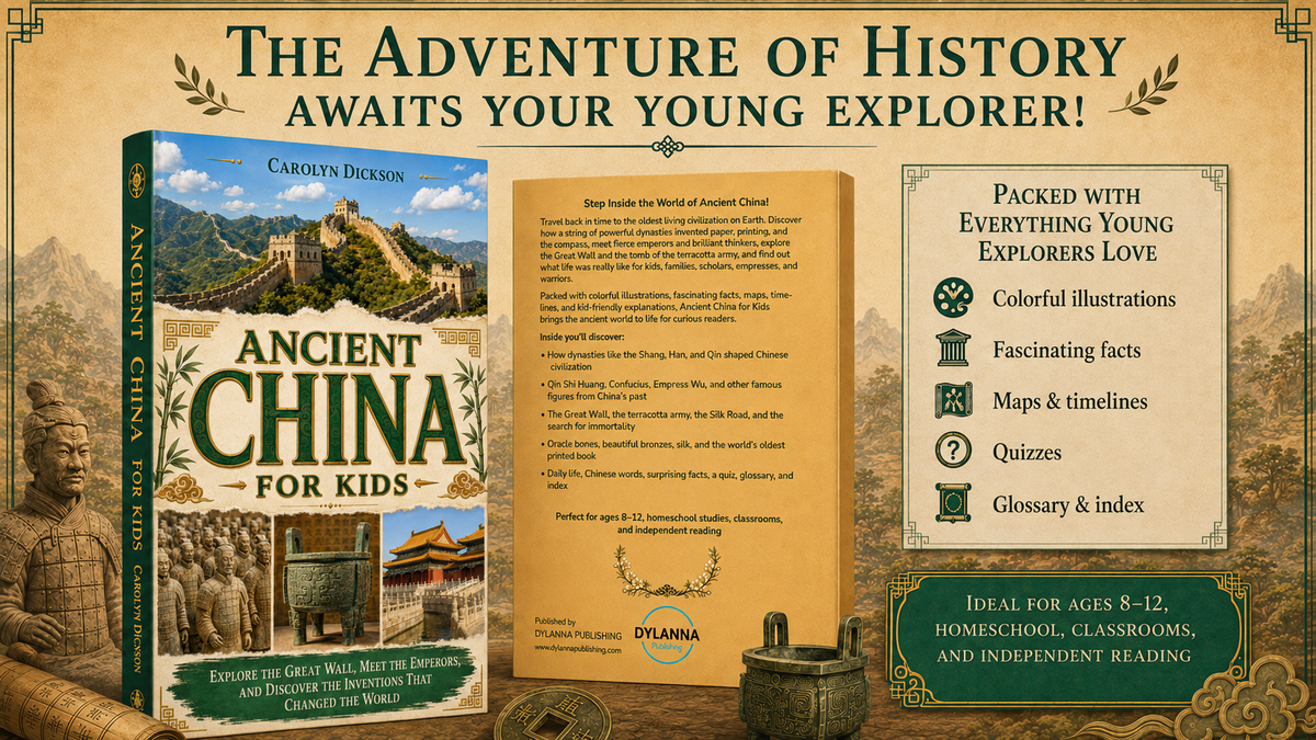 Ancient China for Kids: Explore the Great Wall, Meet the Emperors, and Discover the Inventions That Changed the World