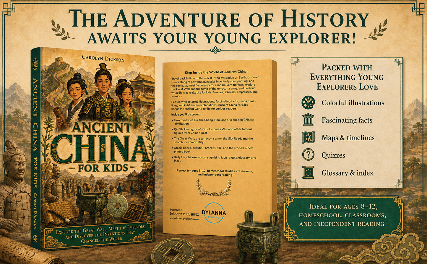 Ancient China for Kids: Explore the Great Wall, Meet the Emperors, and Discover the Inventions That Changed the World