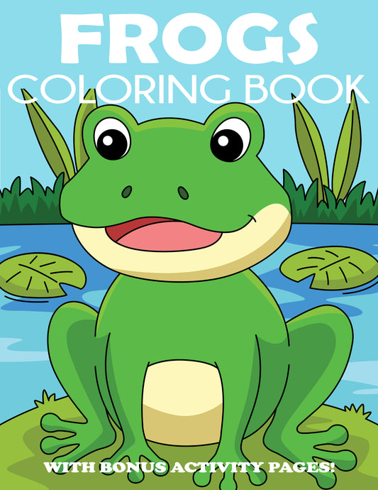 Frog Coloring Book