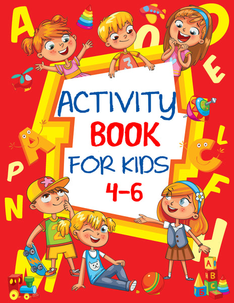 Activity Book for Kids 4-6