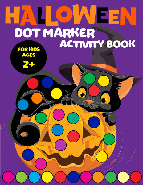 Halloween Dot Marker Activity Book