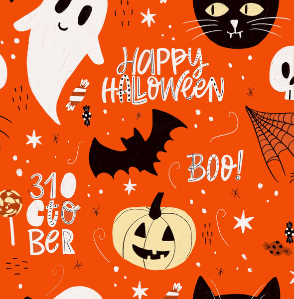 Happy Halloween Coloring Book