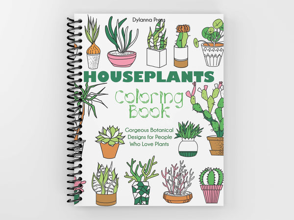 Houseplants Coloring Book