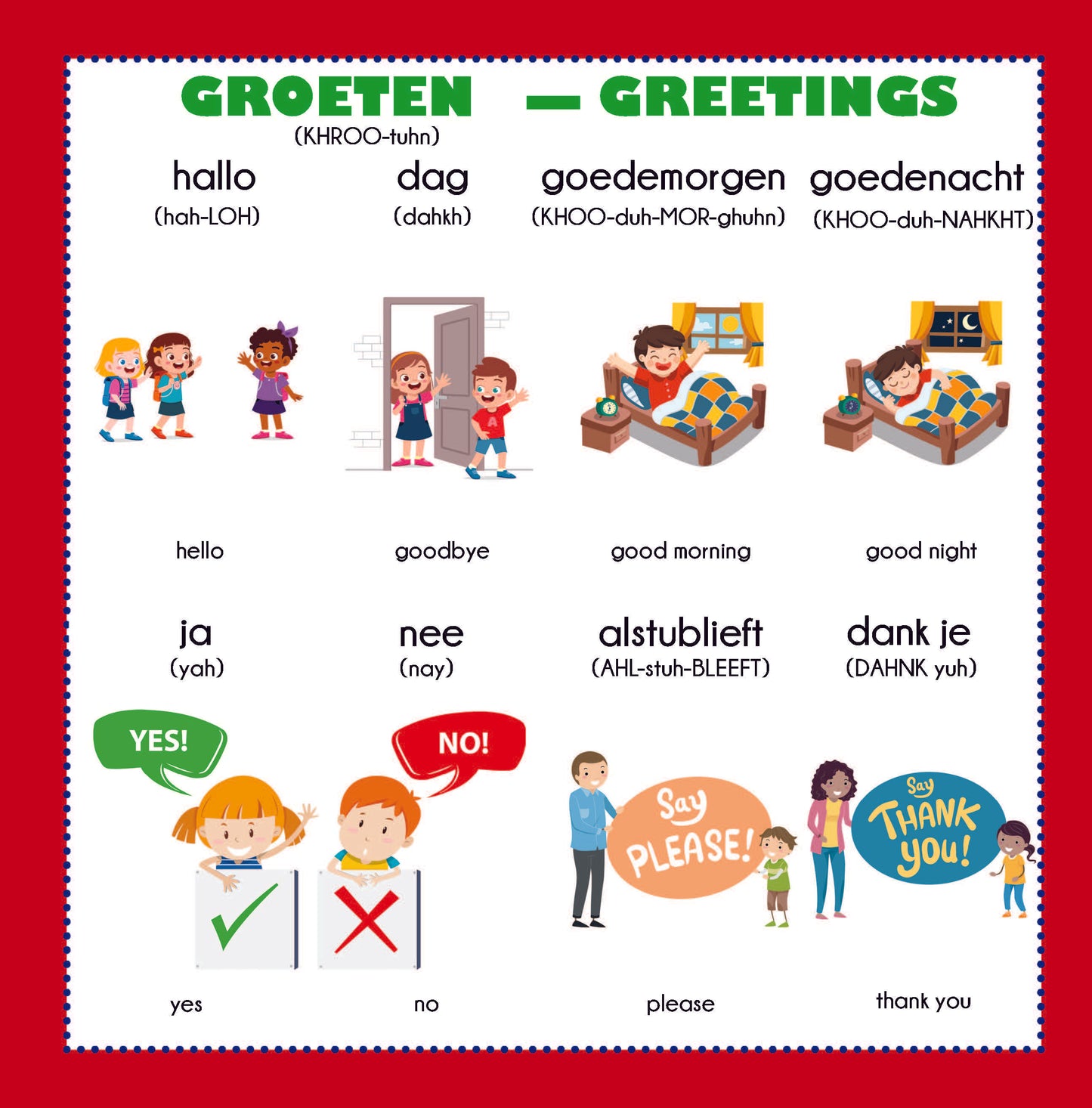 English Dutch Picture Dictionary