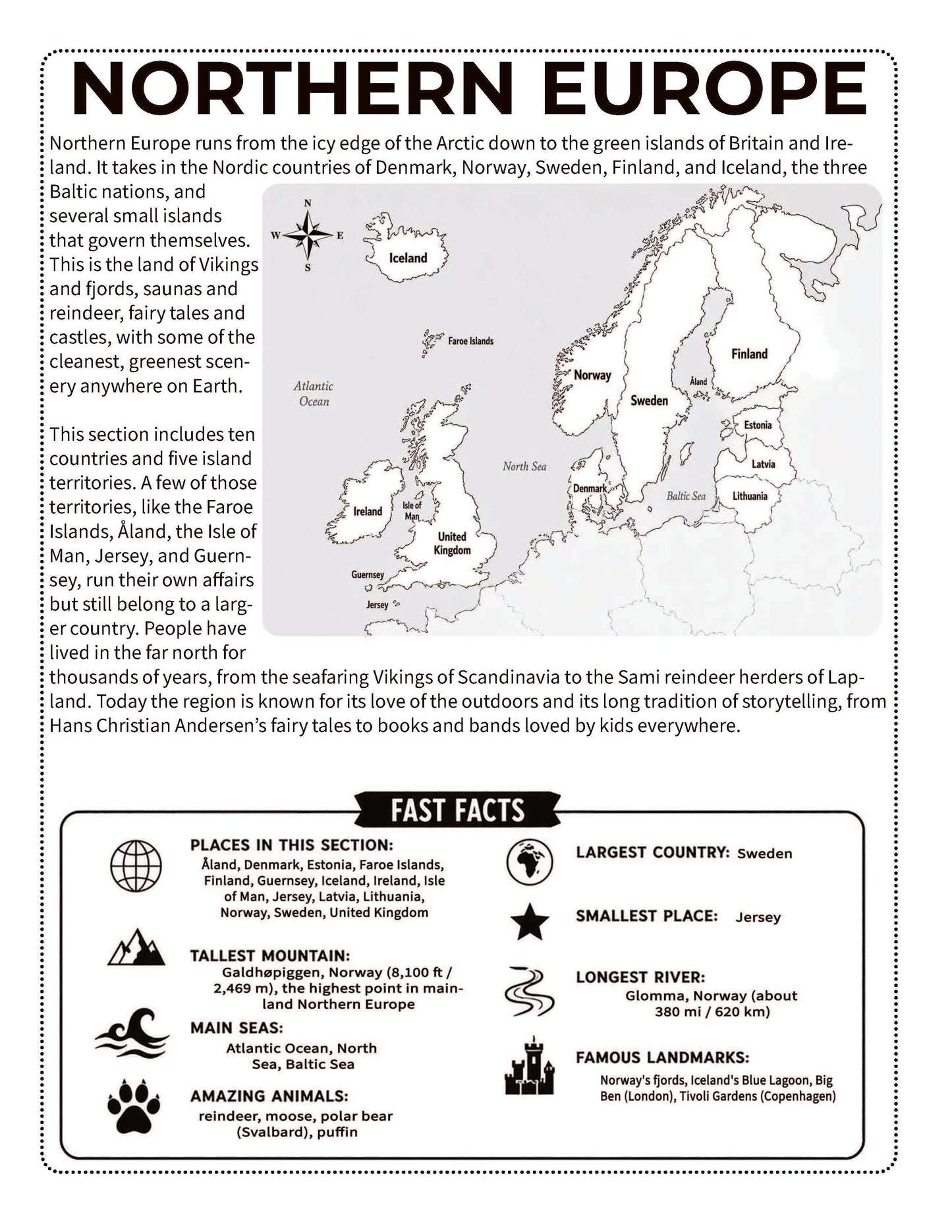 Printable Geography Activity Book Bundle — PDF Download