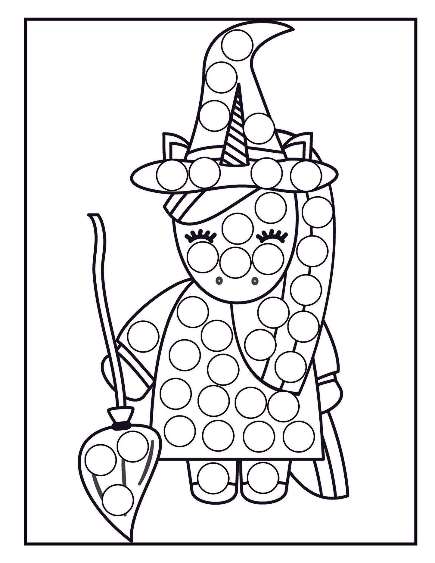 Halloween Dot Marker Activity Book