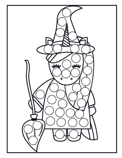 Halloween Dot Marker Activity Book