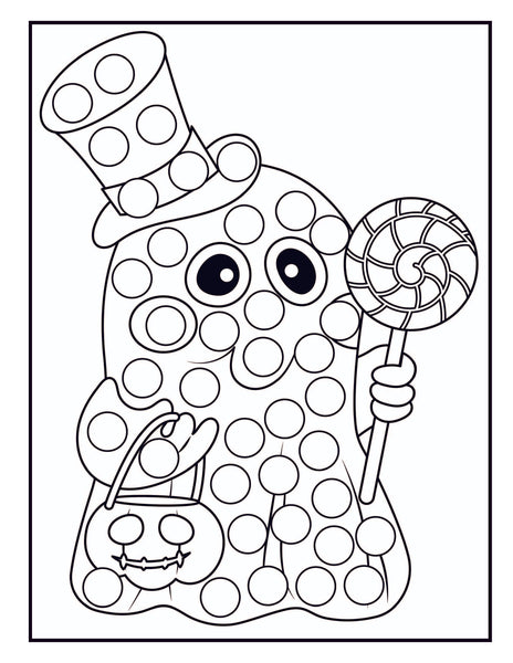 Halloween Dot Marker Activity Book