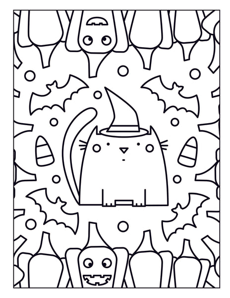 Halloween Coloring Book