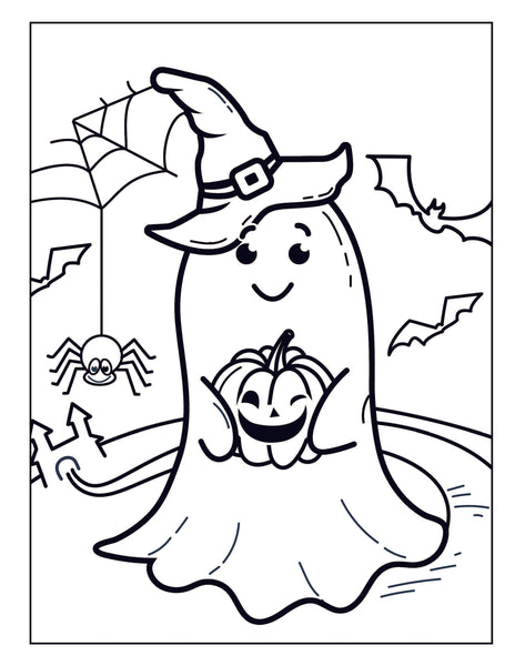 Halloween Coloring Book