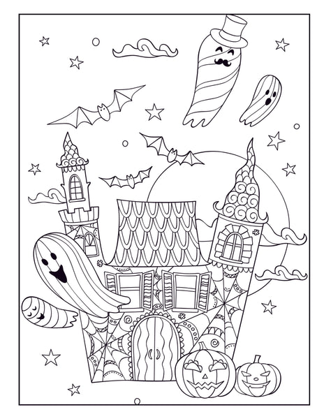 Halloween Coloring Book