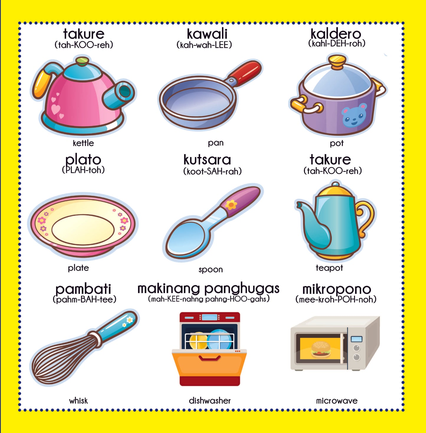 English Filipino Picture Dictionary
