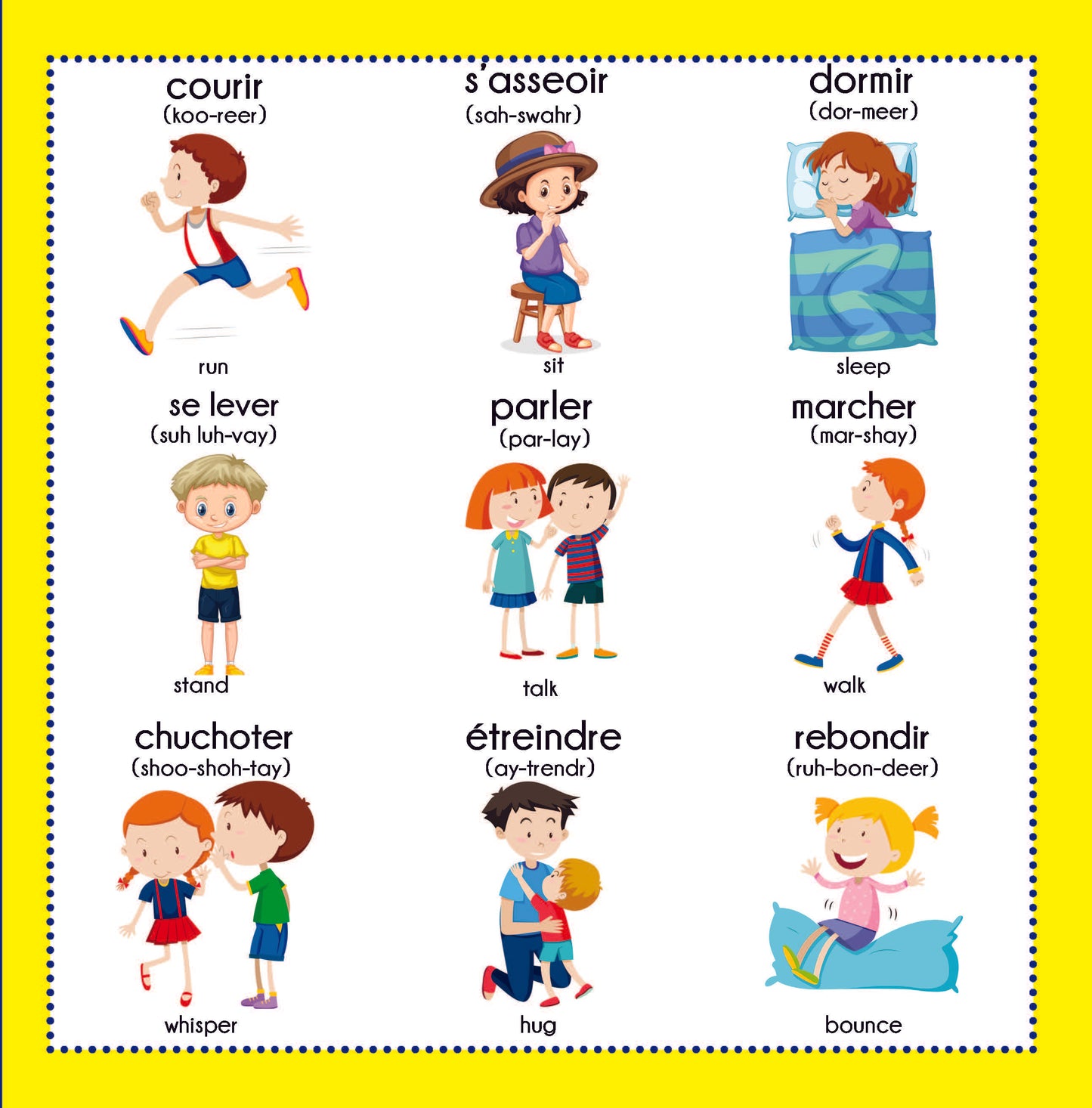 English French Picture Dictionary