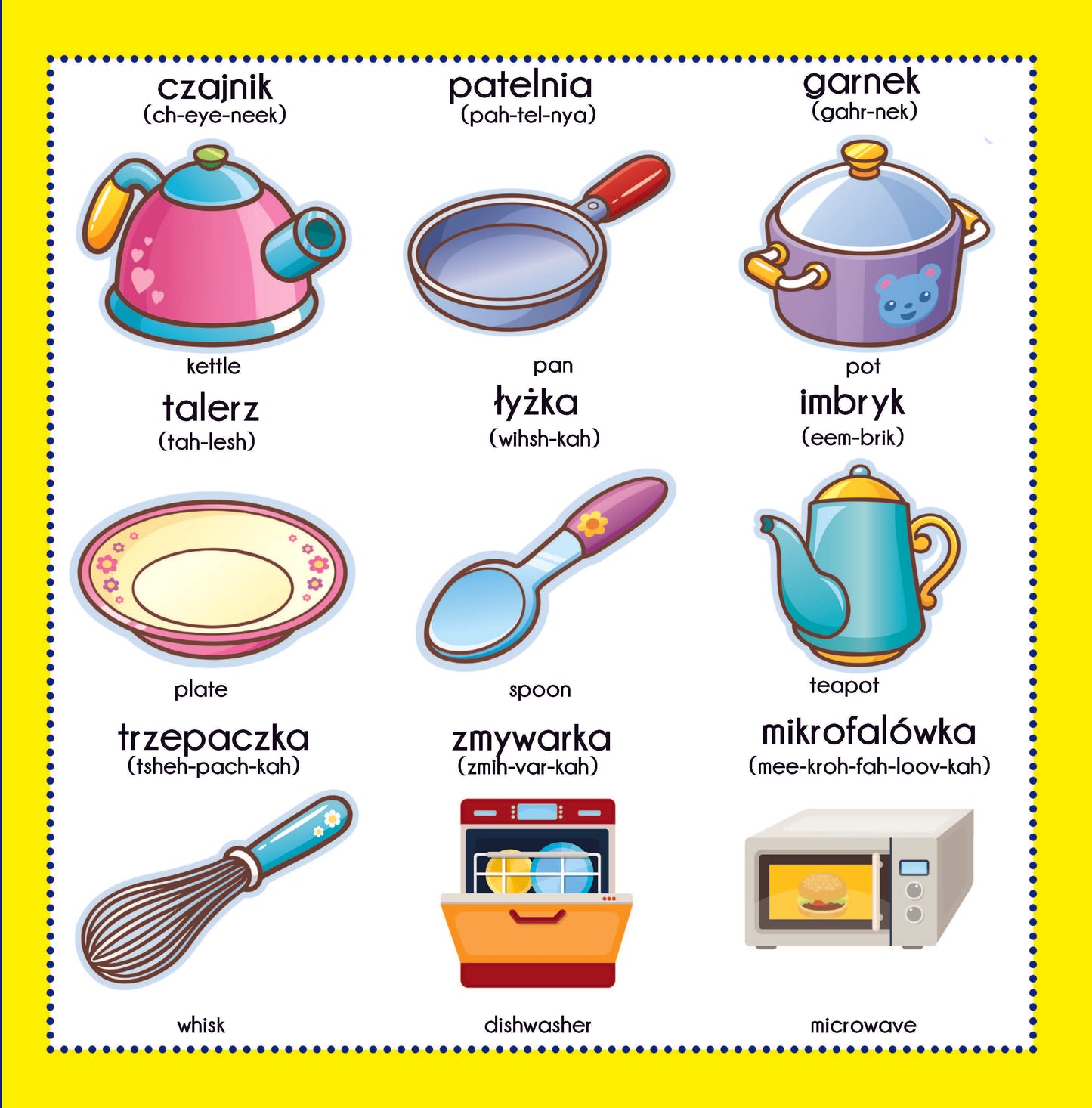 English Polish Picture Dictionary