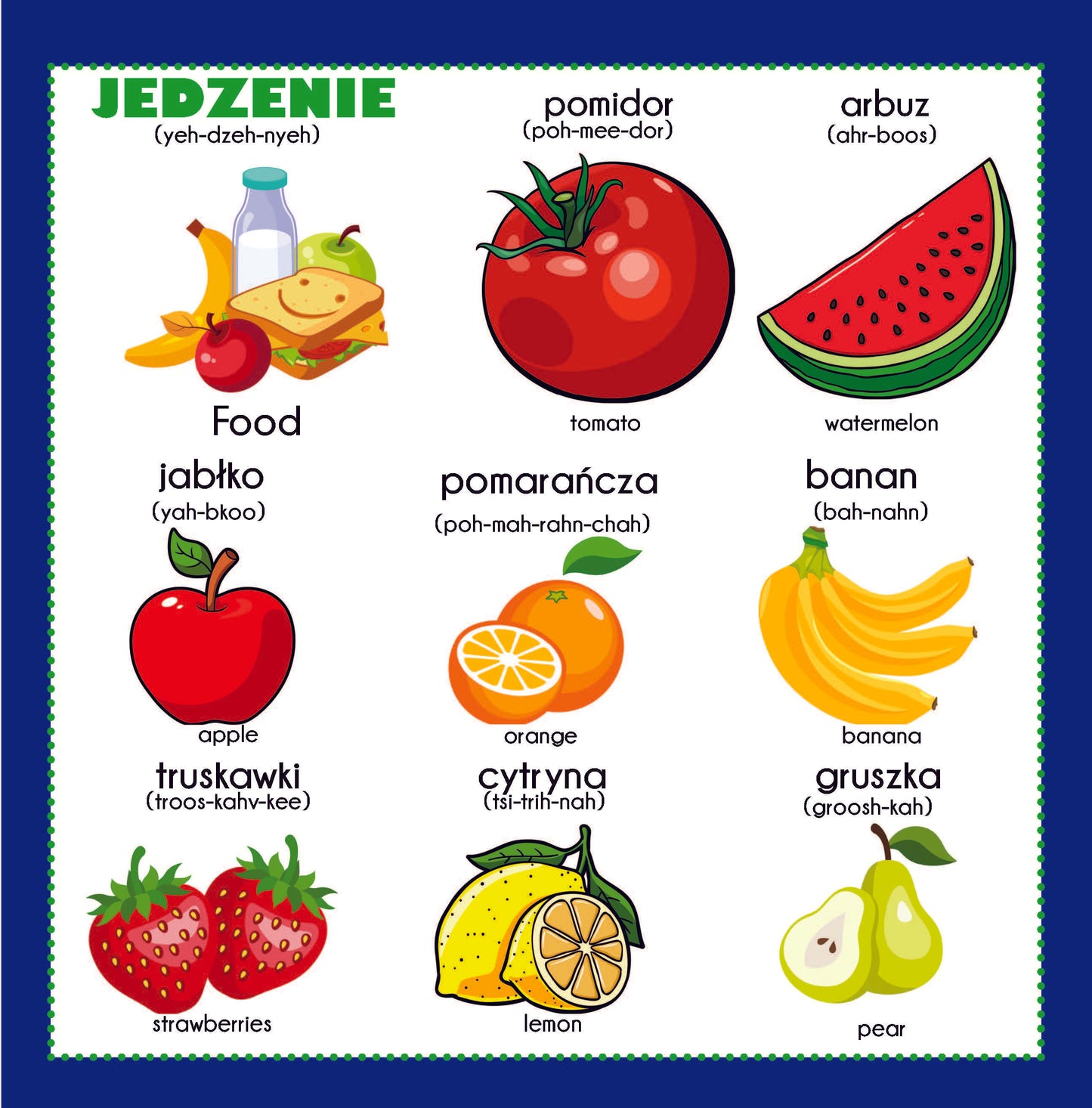 English Polish Picture Dictionary