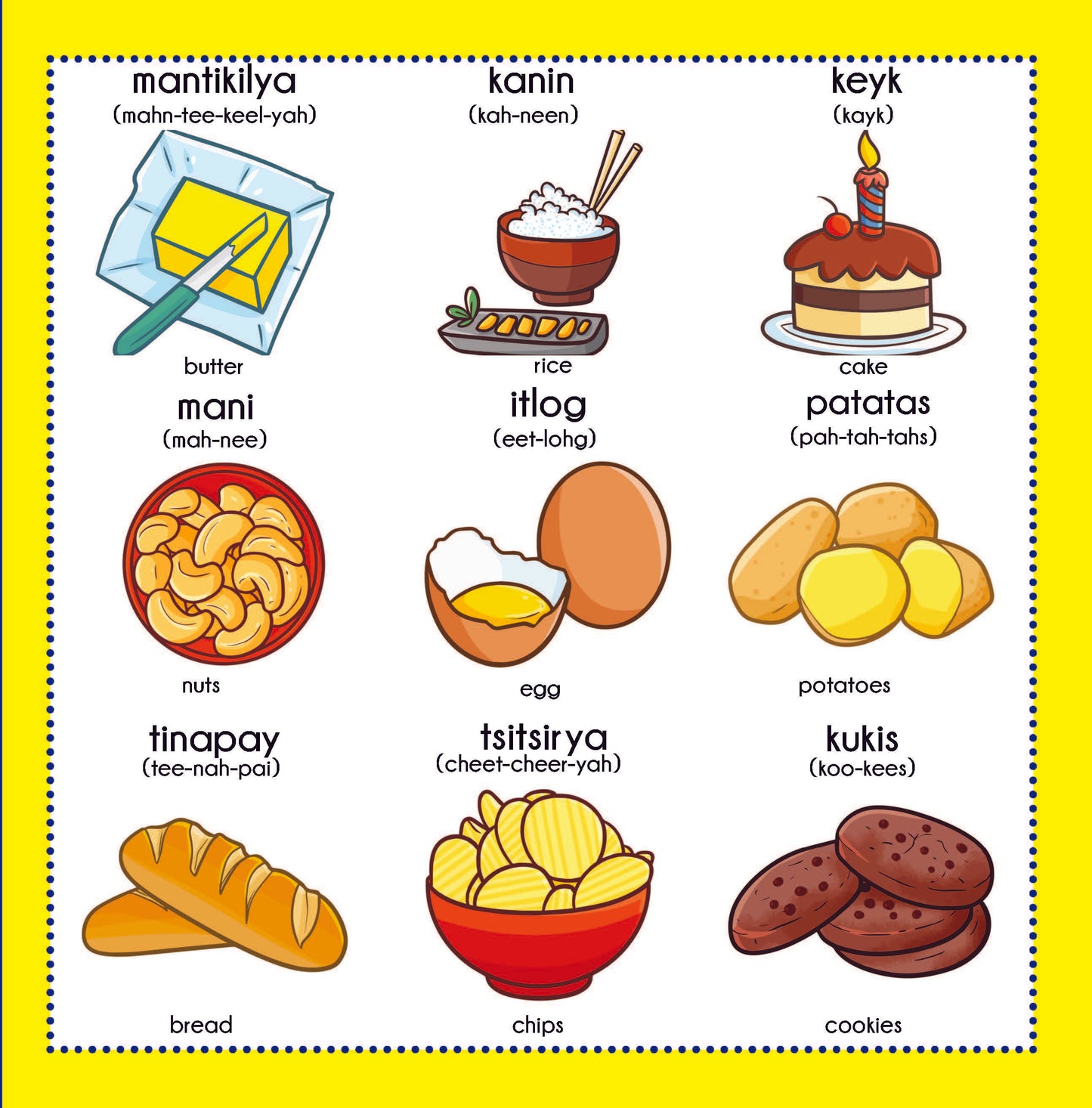 English Tagalog Picture Dictionary