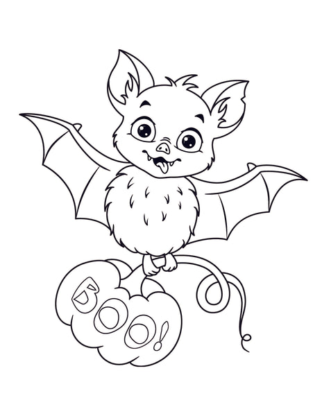 Happy Halloween Coloring Book for Toddlers