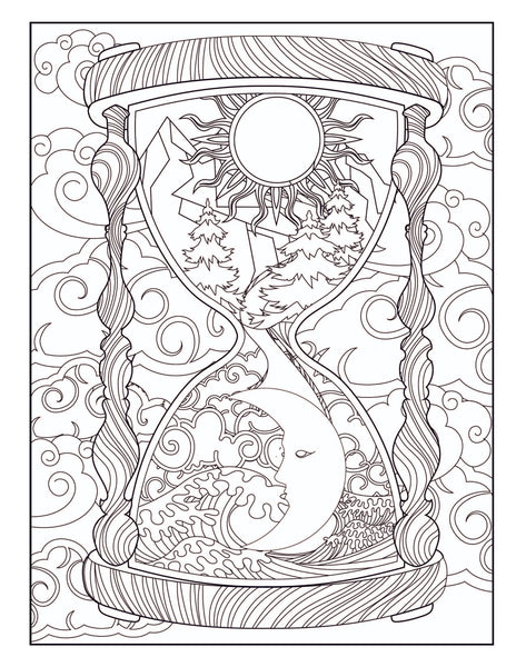 Fantasy Collection Coloring Book For Adults