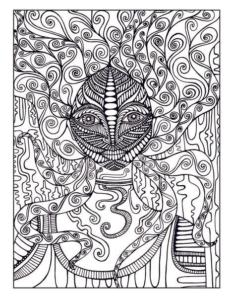 Fantasy Collection Coloring Book For Adults