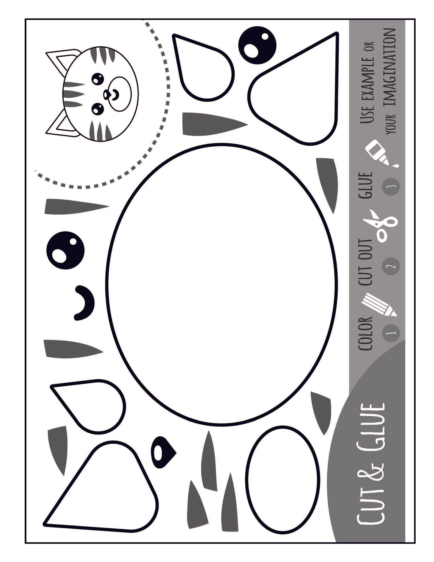 Activity Book for Kids 4-6