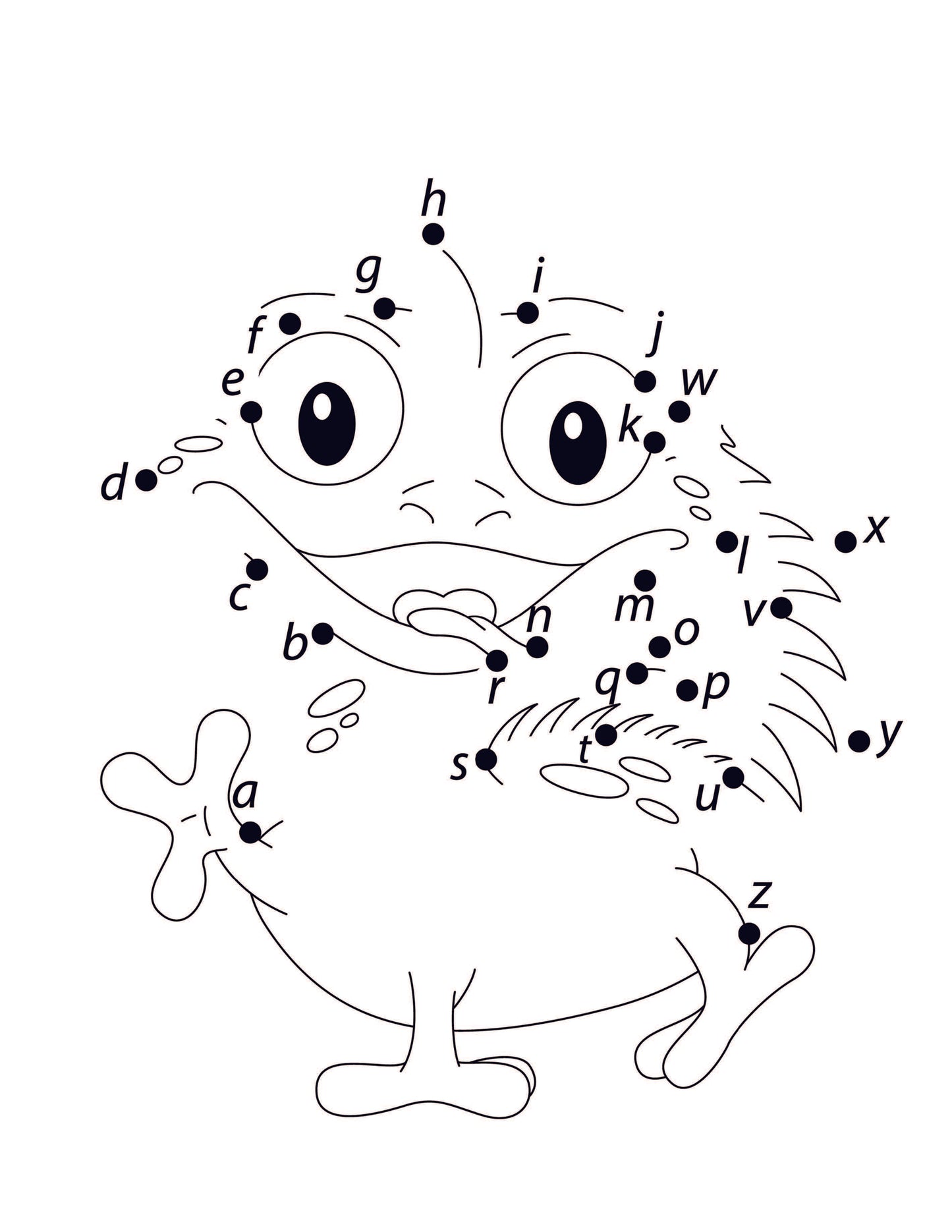 Alphabet Dot-to-Dot Book for Kids: Connect the Dots Puzzles for Fun and Learning