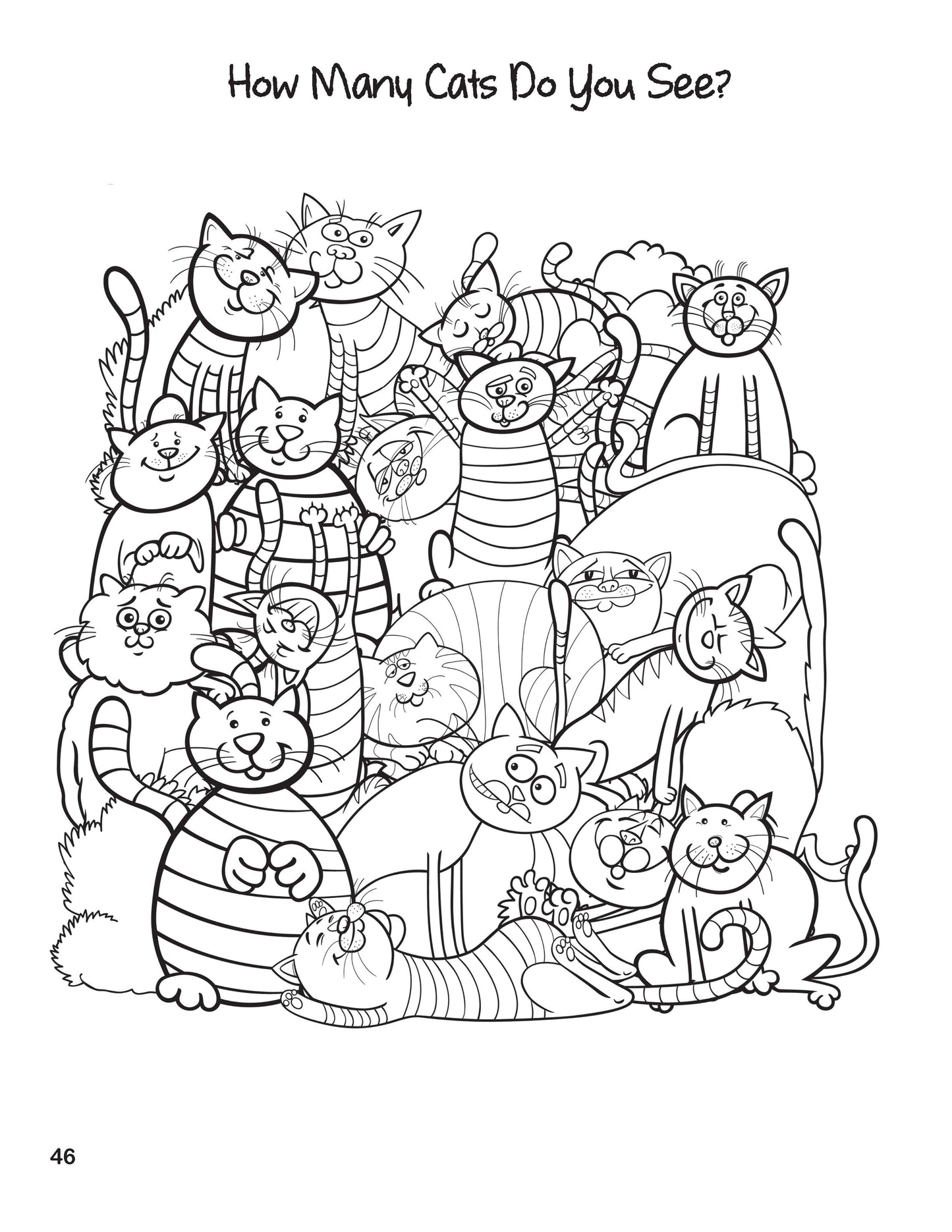 Cat Activity Book for Kids