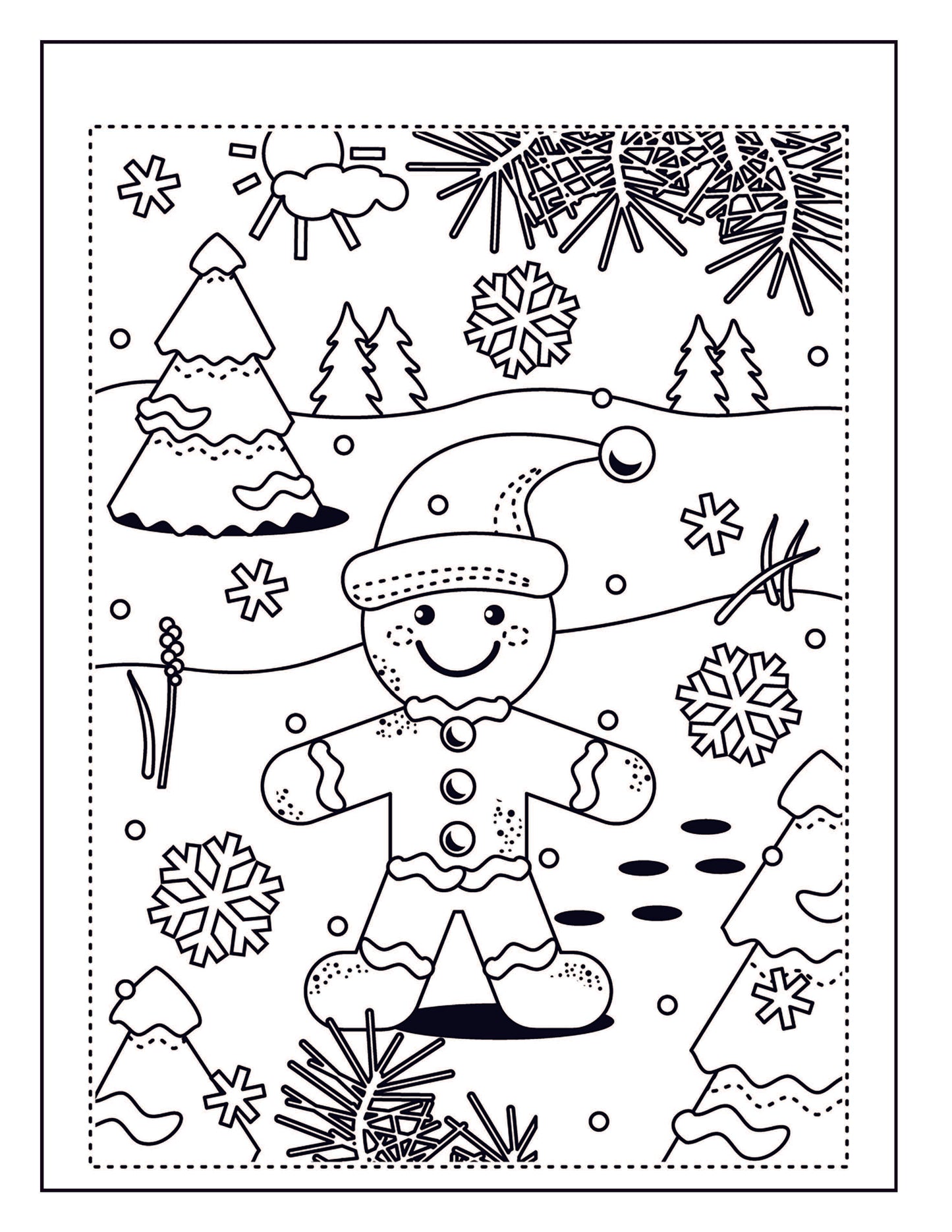 A Very Merry Christmas Activity Book (Christmas Activity Books for Kids)