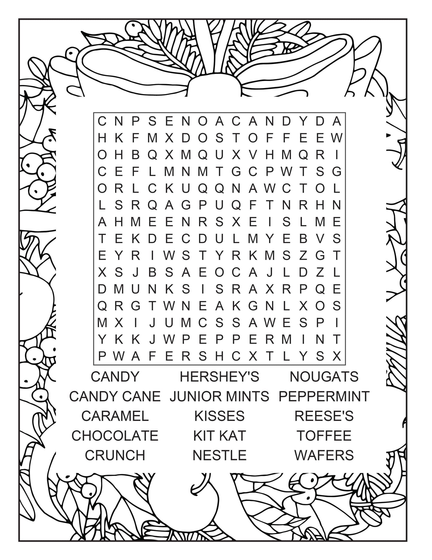 A Very Merry Christmas Activity Book (Christmas Activity Books for Kids)